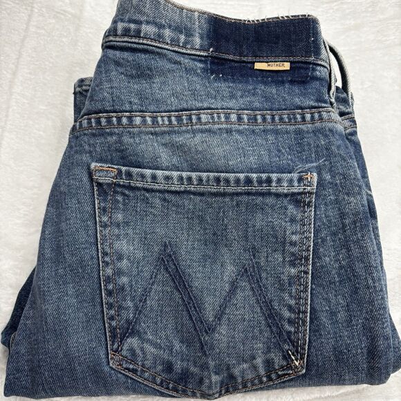 Mother Superior The Insider Ankle Jeans Womens 30 Destination Unknown  Blue - Picture 15 of 15